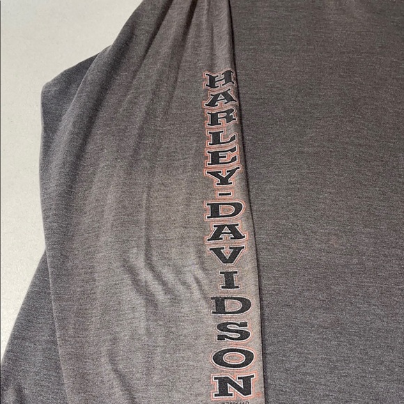 Harley-Davidson Gray Long Sleeve Shirt - Picture 6 of 6